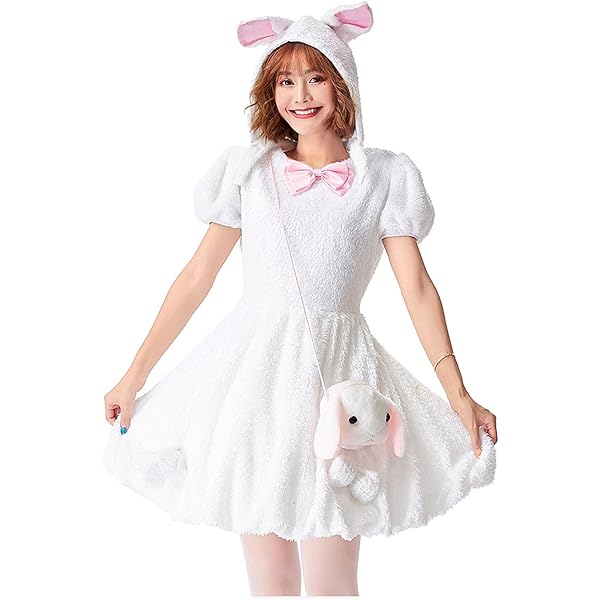 Amazon.co.jp: [Mskikefly] ハロウィン 仮装 コスプレ ふわもこ